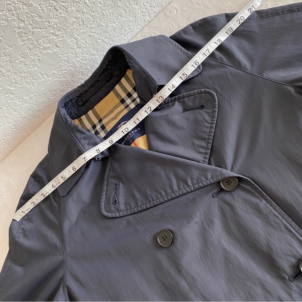 Burberry navy double breasted jacket - Picture 13 of 13